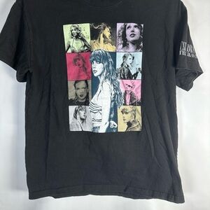 Black Graphic Short Sleeve Tee